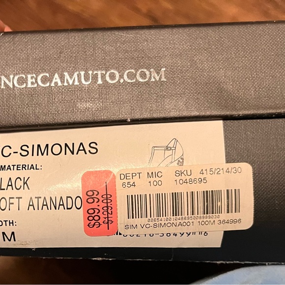 New in box! Retail: $129 Vince Camuto women’s size 10 M! Style VC-Simonas. - Picture 8 of 8